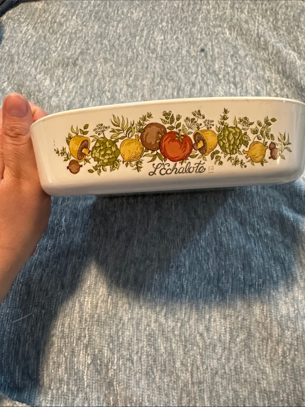 Corning Ware “Spice of Life” NO LIDS